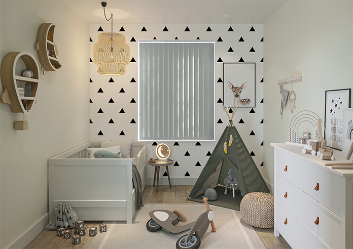 Roma (FR), Light Grey - Vertical Blind - Image 9